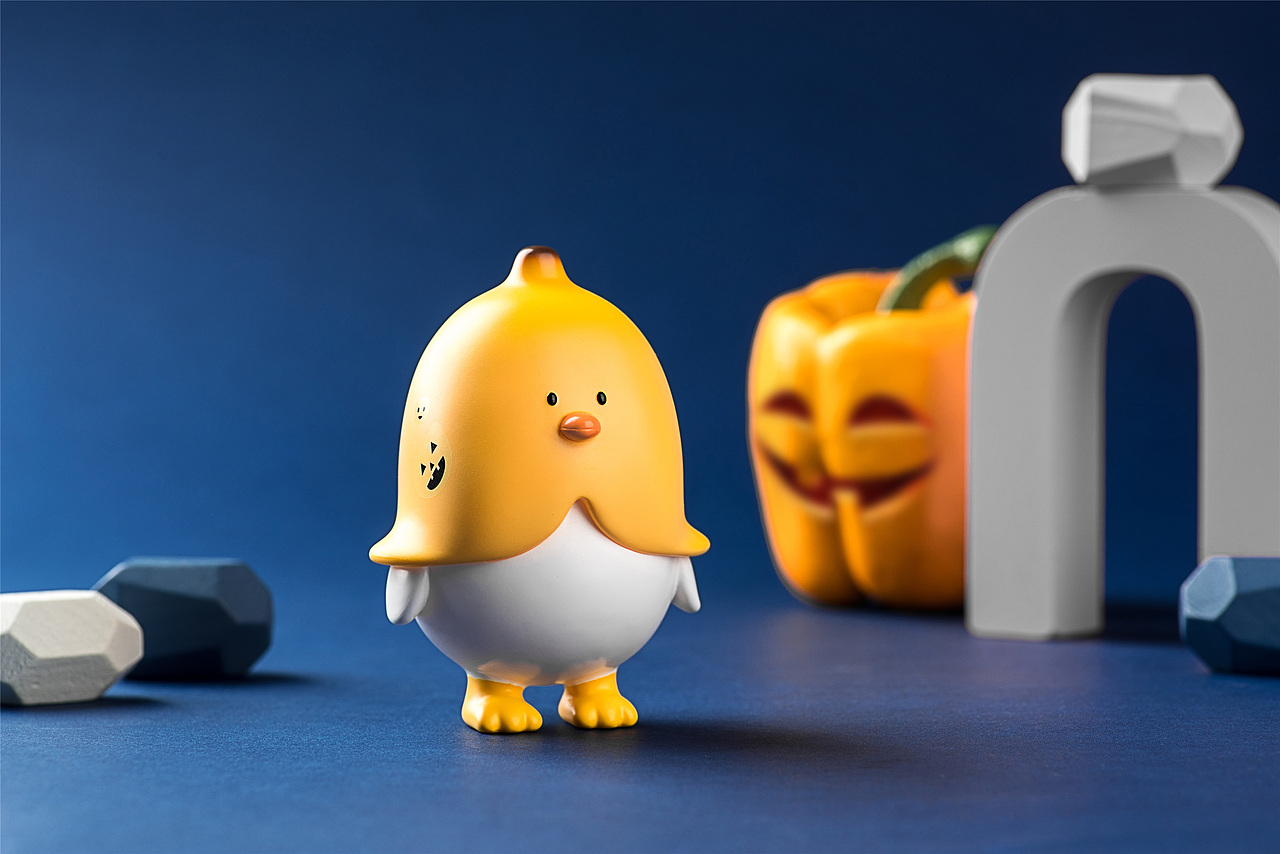 GUGU DUCK 蕉綠鴨-萬圣節(jié)南瓜限定手辦 拍攝（圖ZMjI5NDEyNTky） - 玩具 - 站酷設(shè)計(jì)師MOLUMOLU原創(chuàng)素材 - 站酷ZCOOL