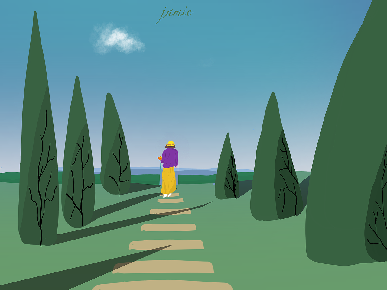 胡思乱想的一天