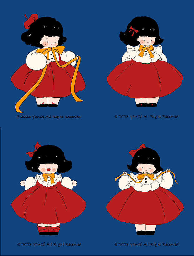 复古小女孩合集