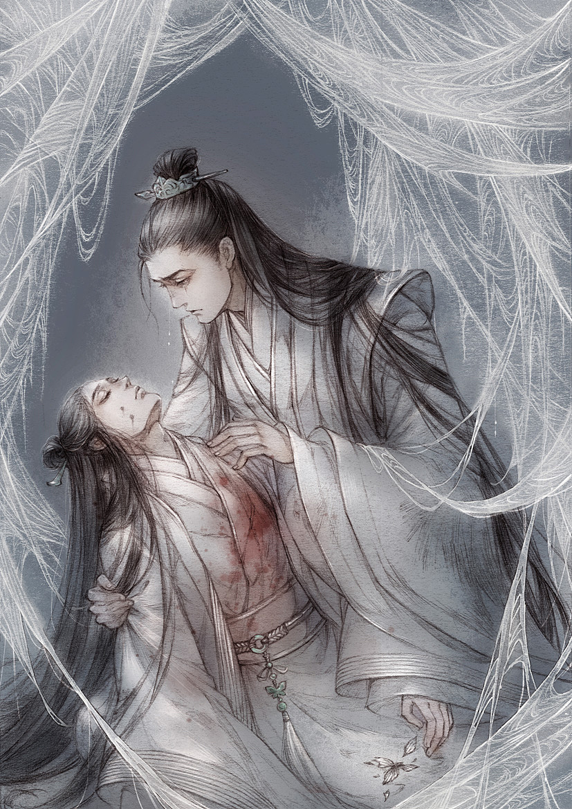 《半面妆》插画合集1（图ZMTAzMzY4Mjk2） - 商业插画 - 站酷设计师古戈力1原创素材 - 站酷ZCOOL