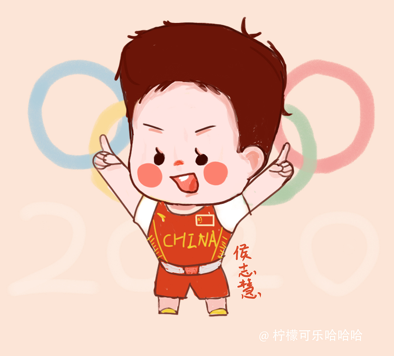 东京奥运会运动员Q版插画（图ZMjY1OTEyNDQ4） - 创作习作 - 站酷设计师欧几里阳原创素材 - 站酷ZCOOL