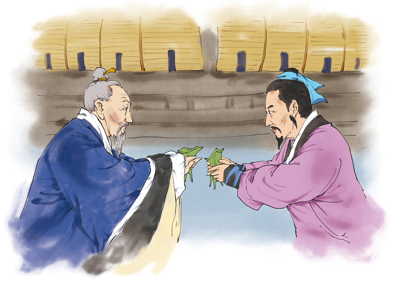 《少儿读史记》部分插图练习创作稿|插画|儿童插画|戴一呆 - 原创作品