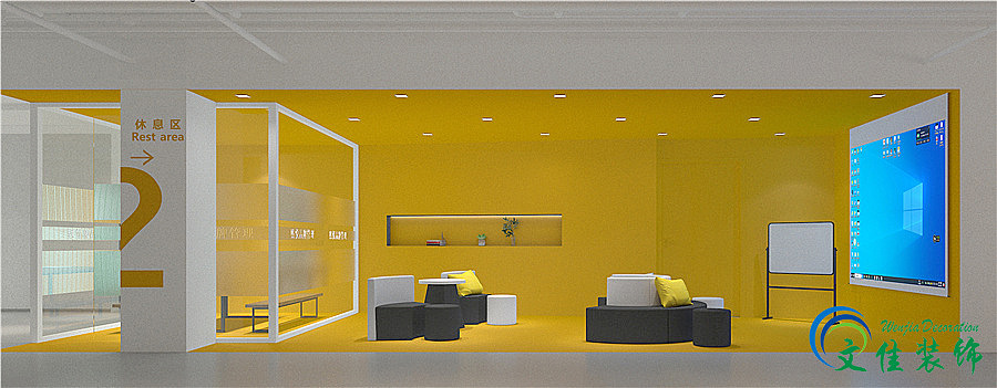 文佳装饰熙悦品牌管理办公室装修设计（图ZMjkyMTU2MzE2） - 其他 - 站酷设计师文佳装饰原创素材 - 站酷ZCOOL