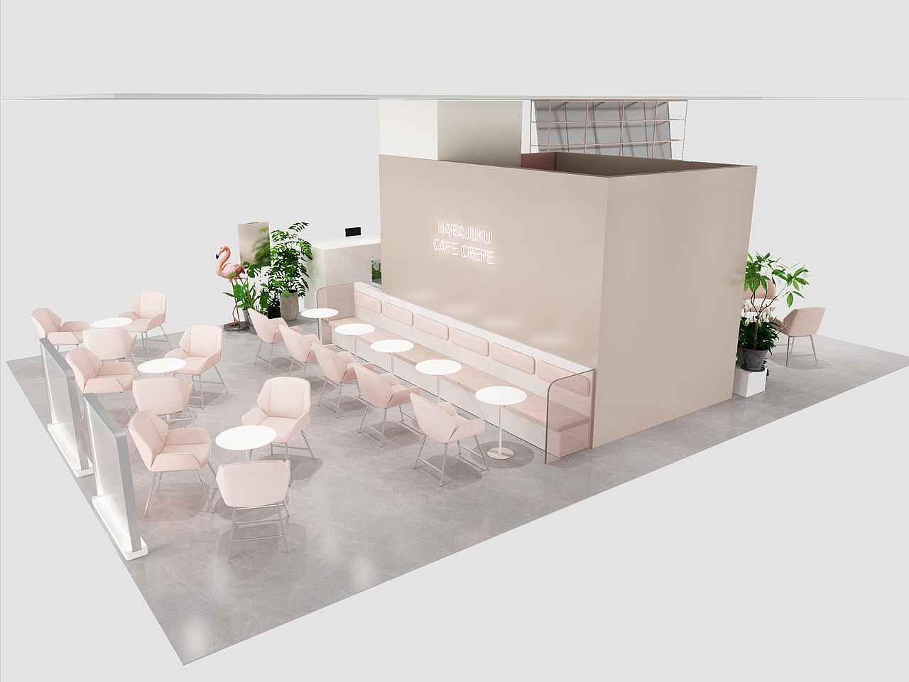 火烈鸟主题 甜品·茶饮