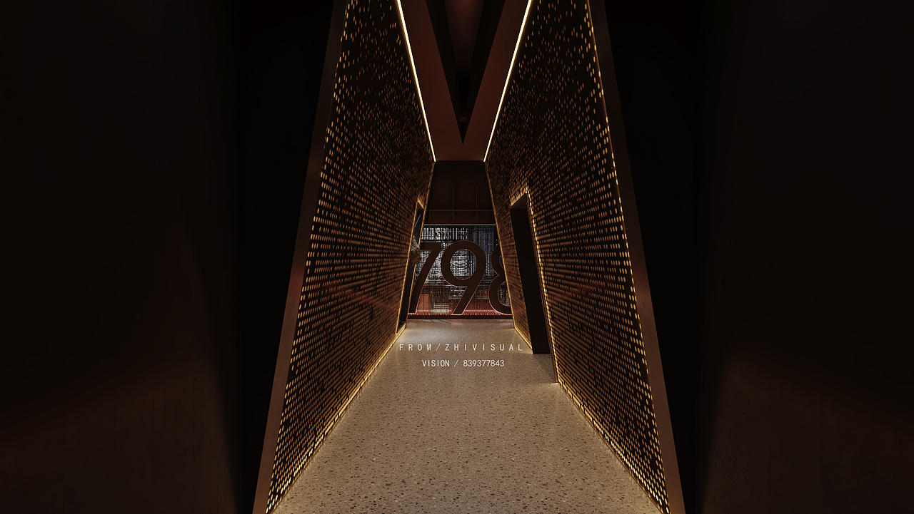 餐饮店效果表现