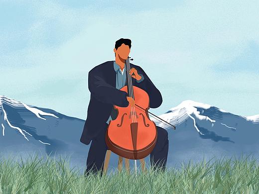 插画练习（个人主页-ZMzk5MjU5ODg=） - 创作习作 - 站酷设计师墨突不黔原创素材 - 站酷ZCOOL