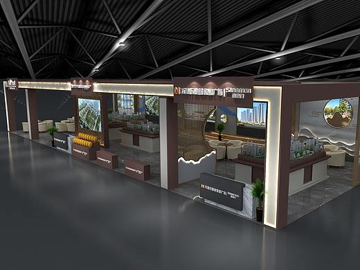 房产展3D效果图设计案例分享展厅展台展位展会3d效果图