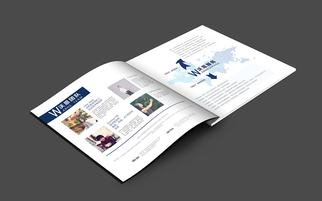 沃恩留学画册习作