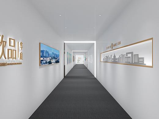 保利欣品看房通道设计方案