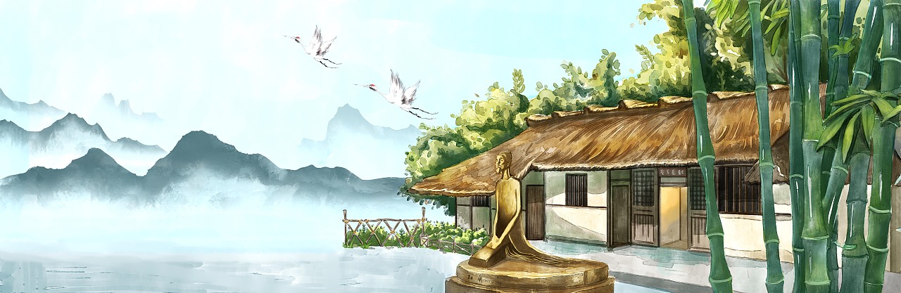 杜甫草堂|插画|儿童插画|金角大王没有角 - 原创作品 - 站酷 (zcool)