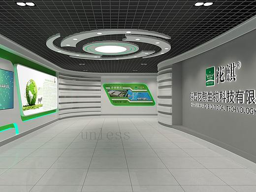 生物科技企业展厅