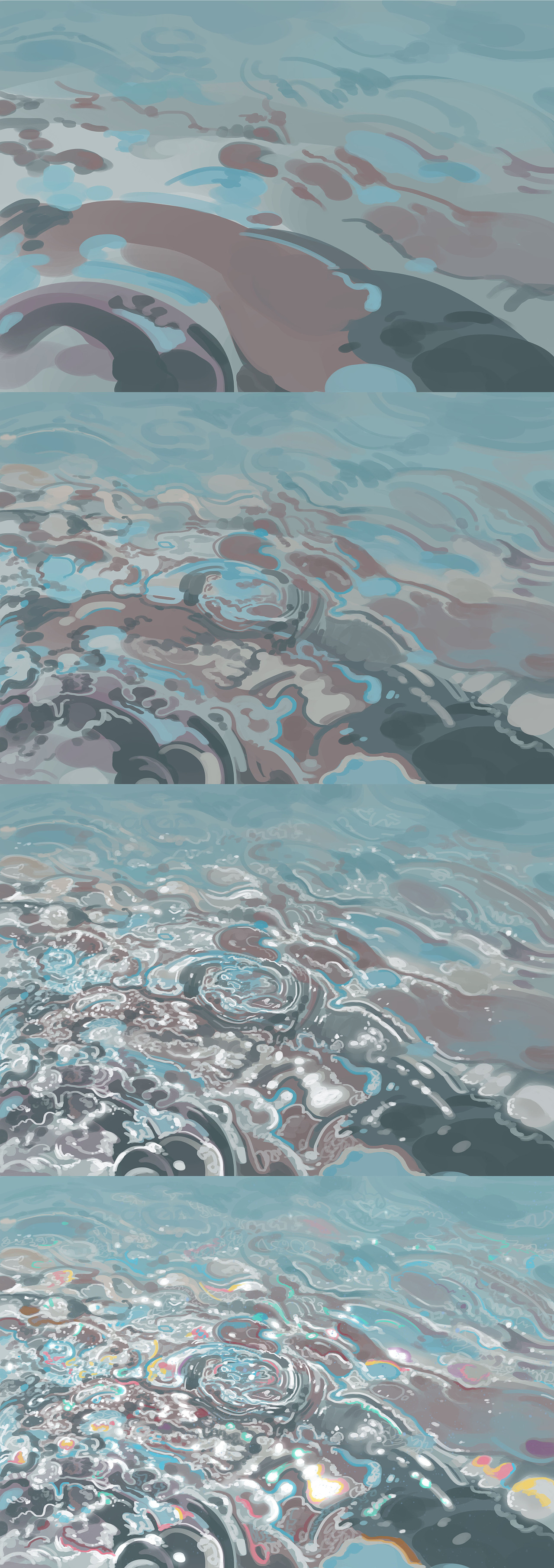 水面波纹&晶体玻璃教程