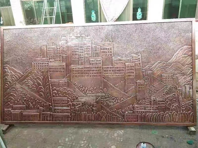 展厅锻铜浮雕设计制作公司