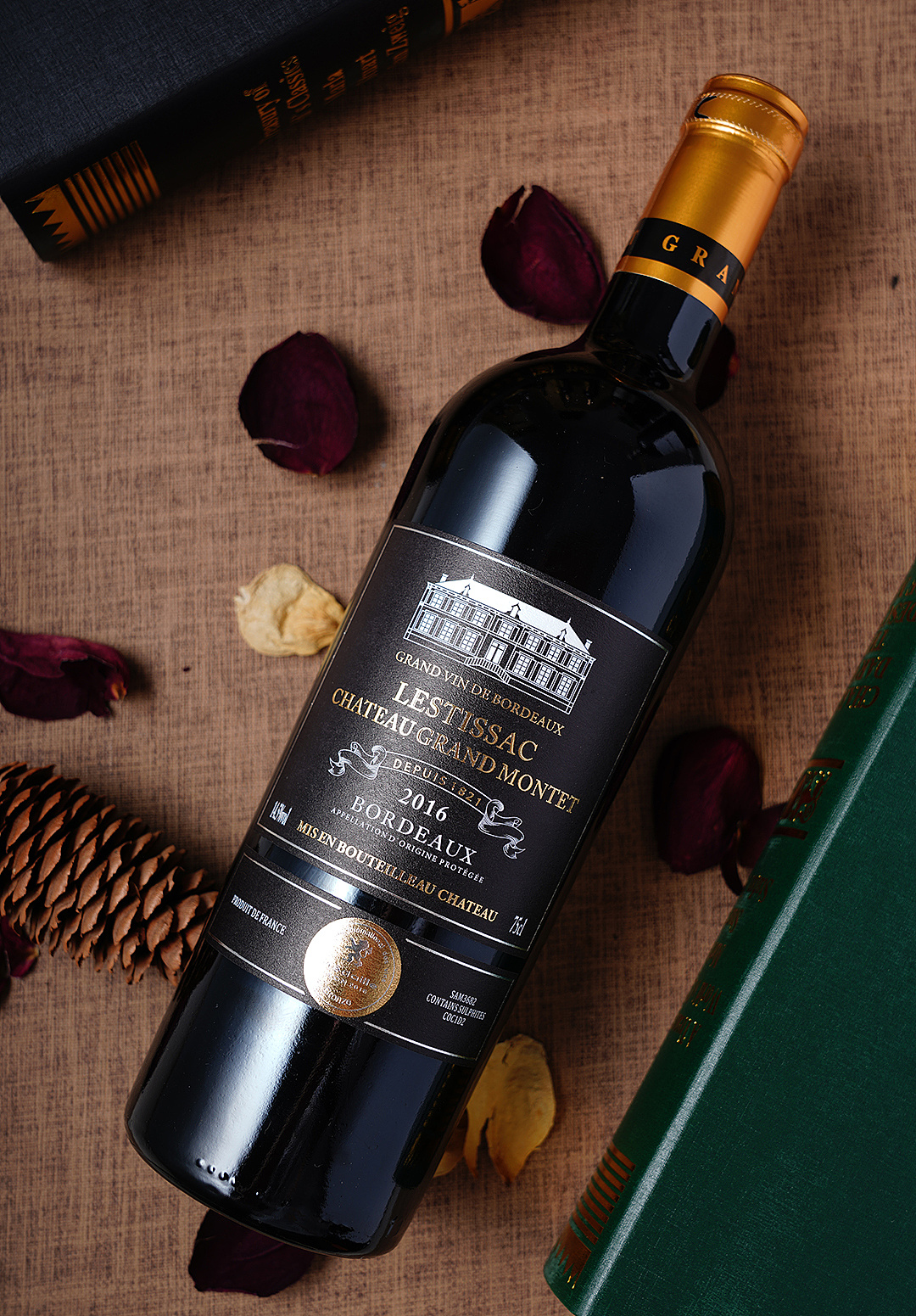 一组红酒产品拍摄