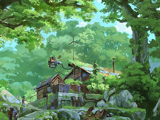 绿油油（个人主页-ZNTM2NTMzODA=） - 创作习作 - 站酷设计师ZHDALI原创素材 - 站酷ZCOOL