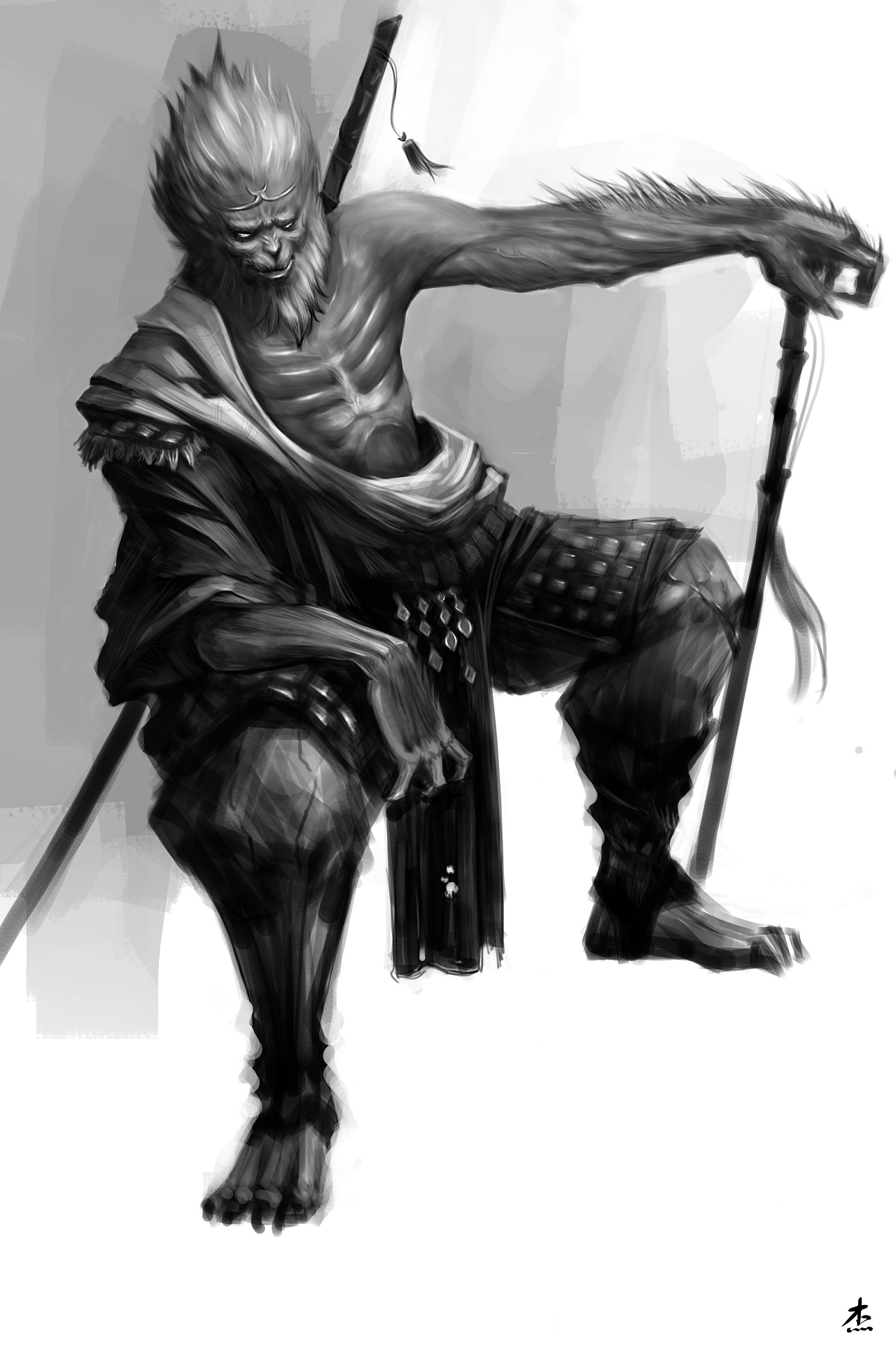 临摹斗战神系列|插画|创作习作|梦想君 - 原创作品 - 站酷 (zcool)