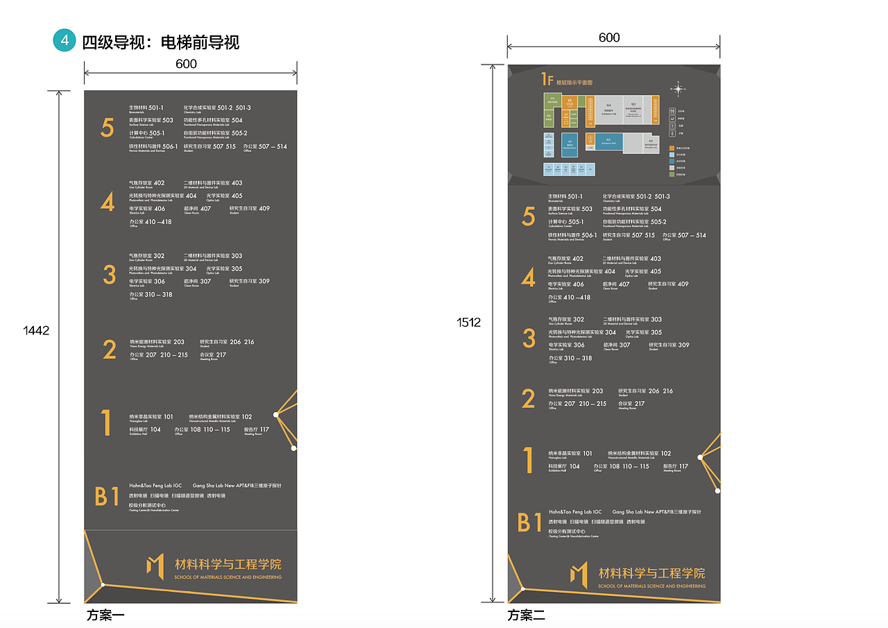 新大楼导视设计