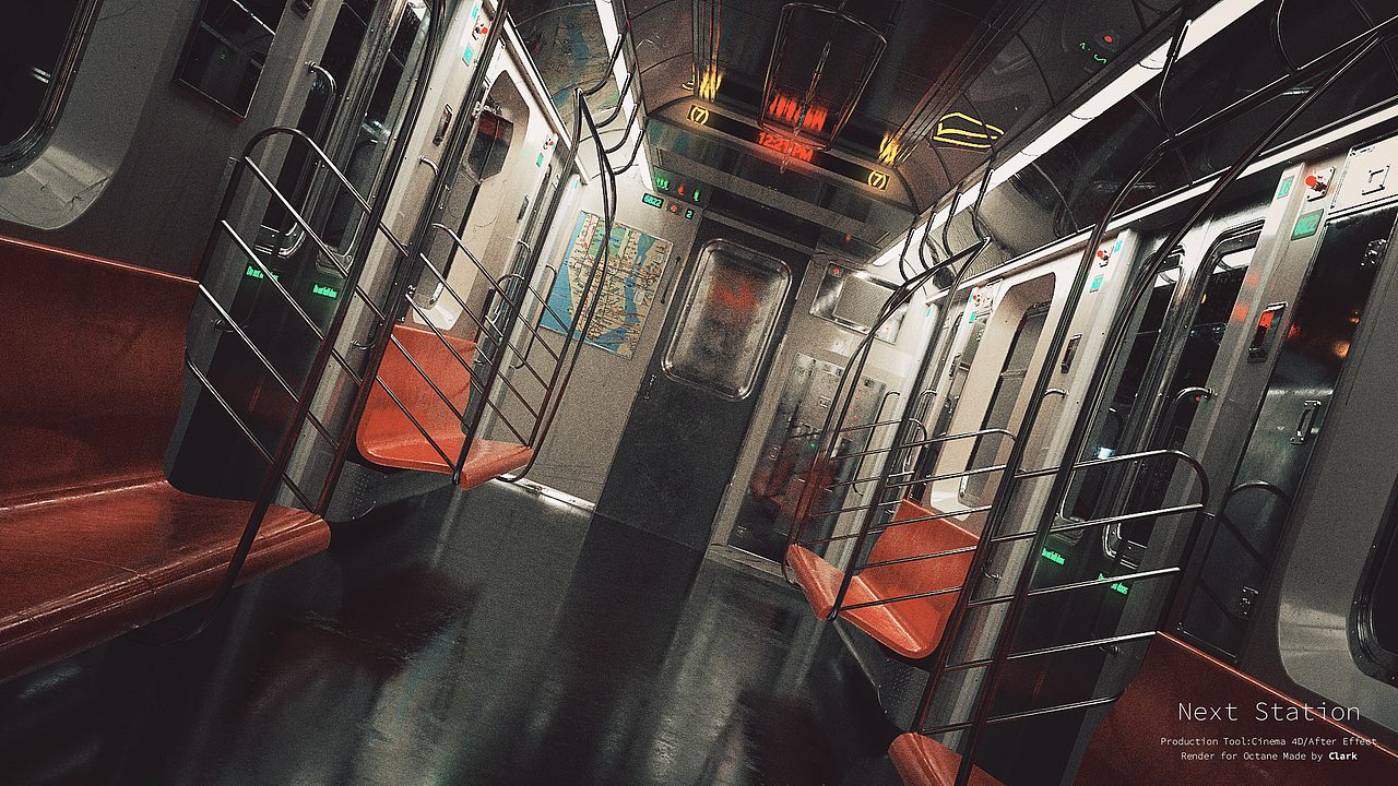 Next Station（图ZMjgwMDQxMDIw） - 场景 - 站酷设计师Clark居然被用了原创素材 - 站酷ZCOOL