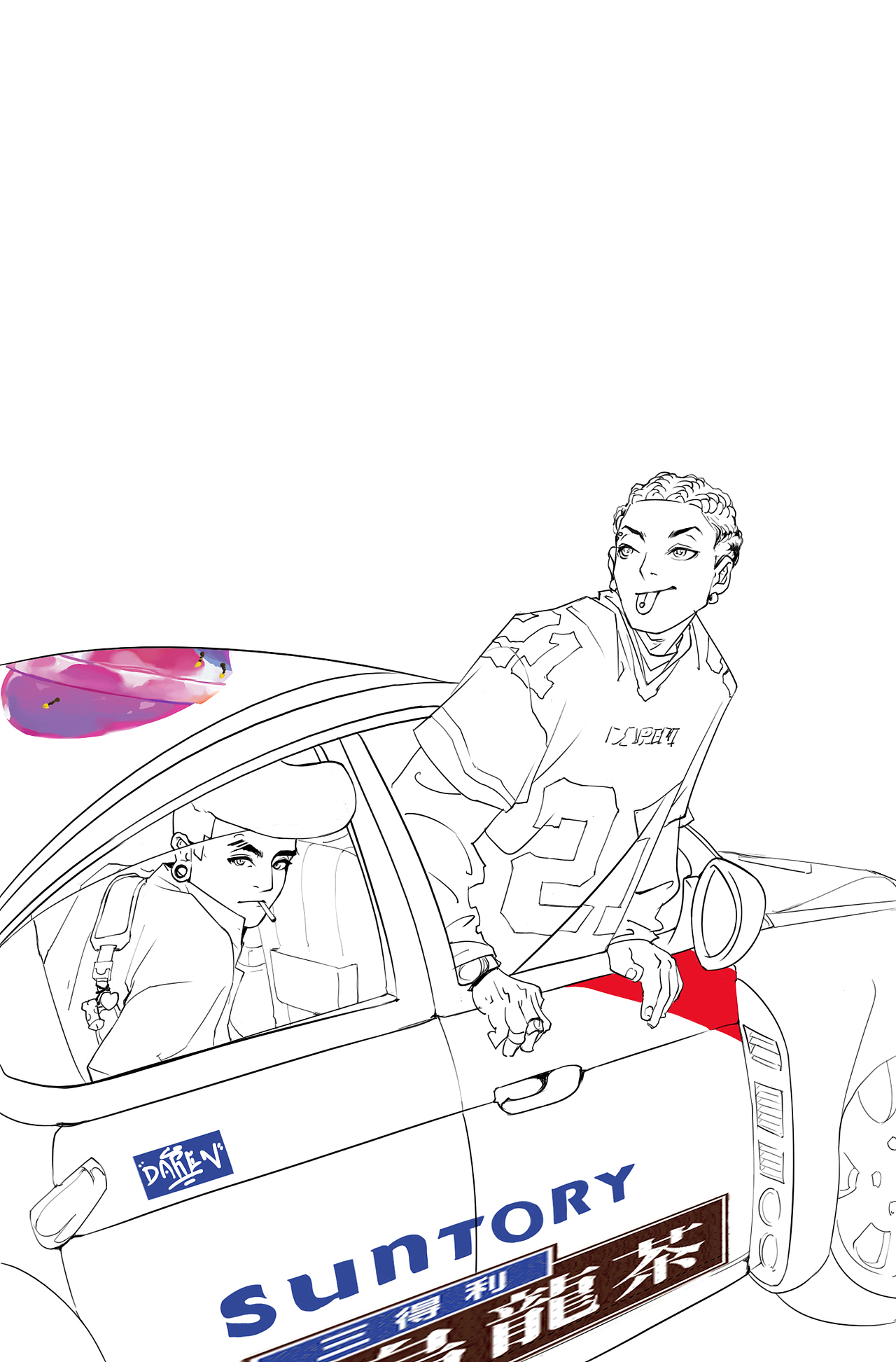 冚家音乐节（图ZMjU1MDU5MTUy） - 新锐潮流插画 - 站酷设计师海胆头原创素材 - 站酷ZCOOL