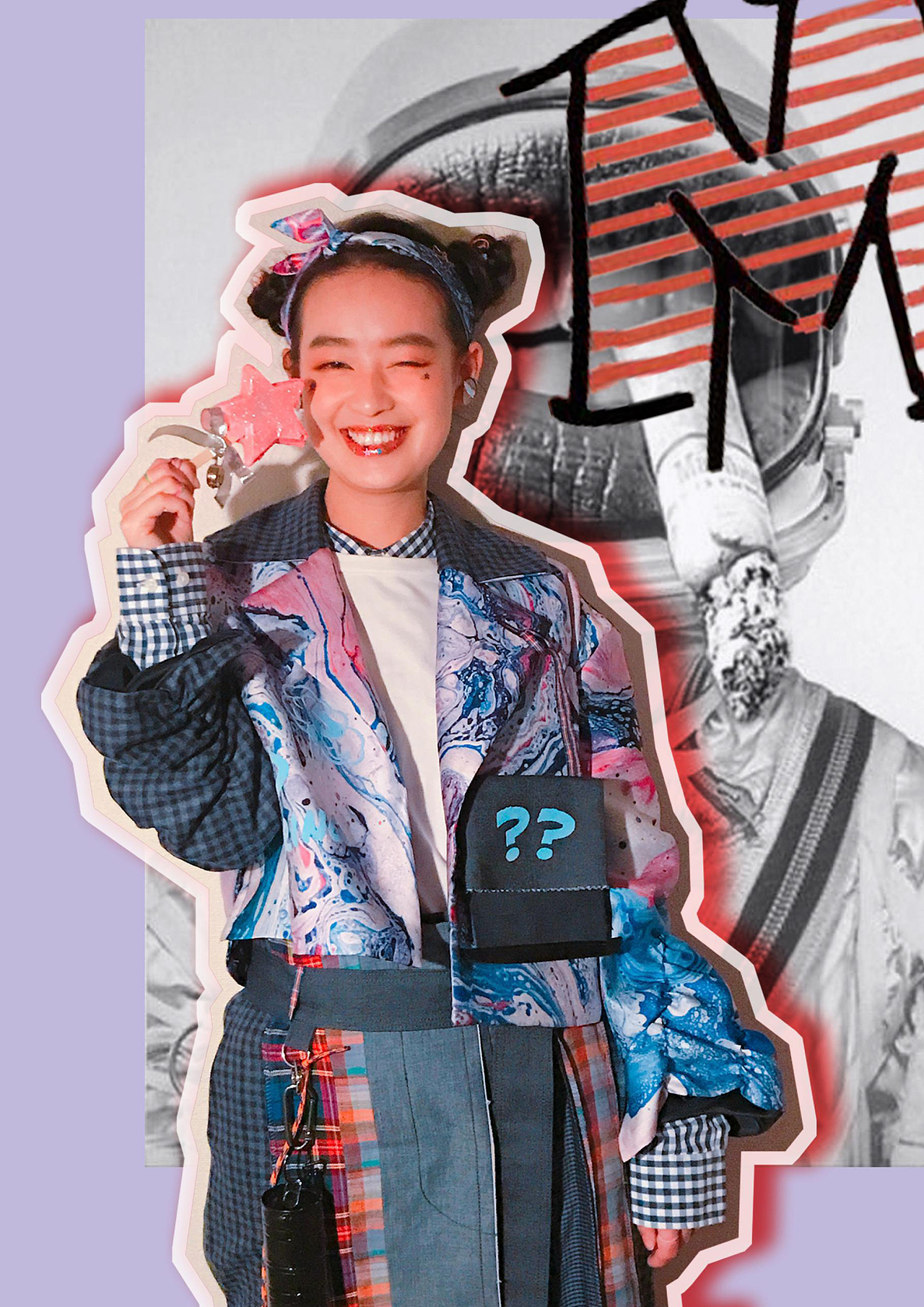 墨流し染色技术在现代时装上的应用（图ZMTA1MzY3ODI4） - 休闲/流行服饰 - 站酷设计师Tenkyo0528原创素材 - 站酷ZCOOL