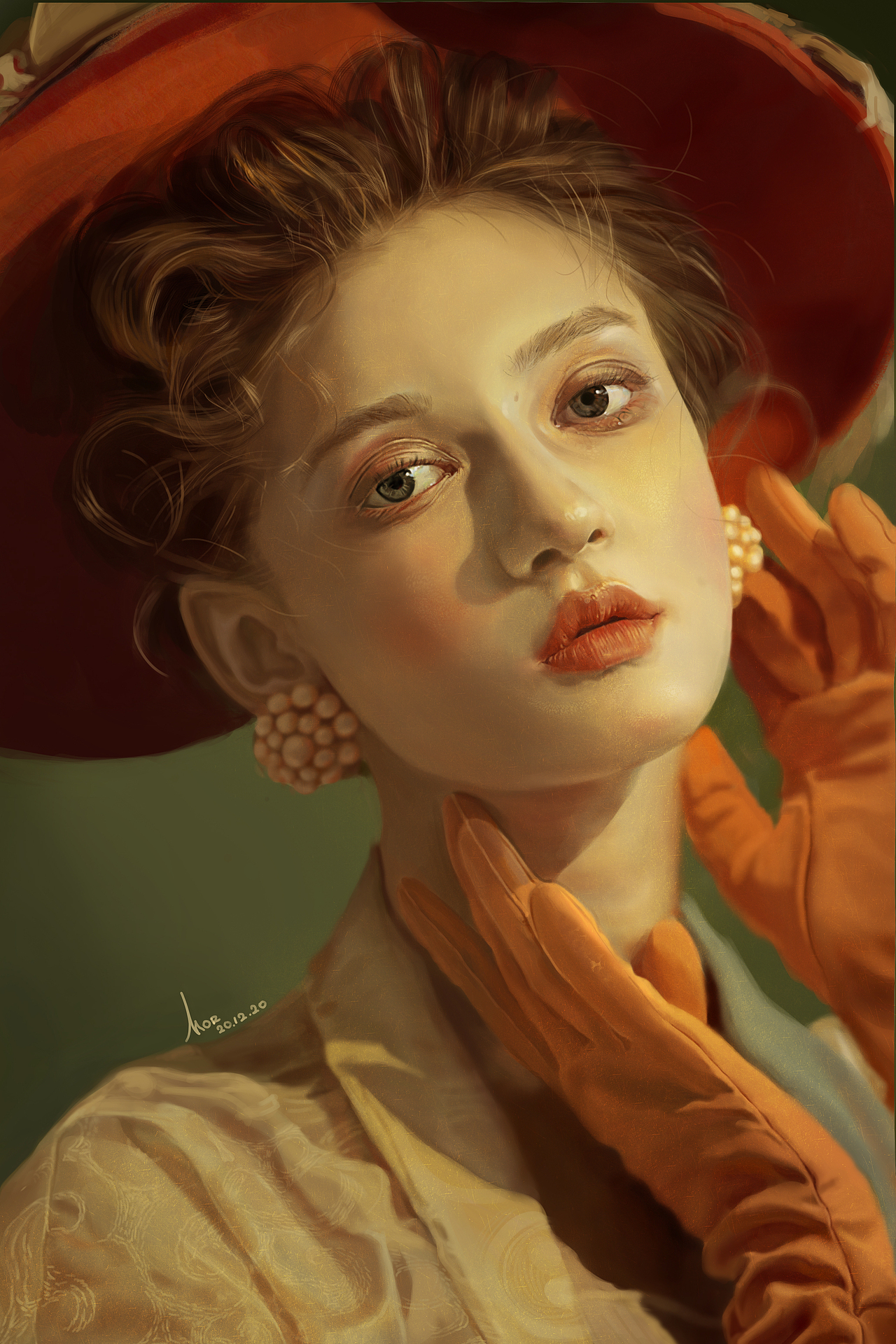 人像手绘（图ZMjk0NzIyMTcy） - 艺术插画 - 站酷设计师mor_芷原创素材 - 站酷ZCOOL