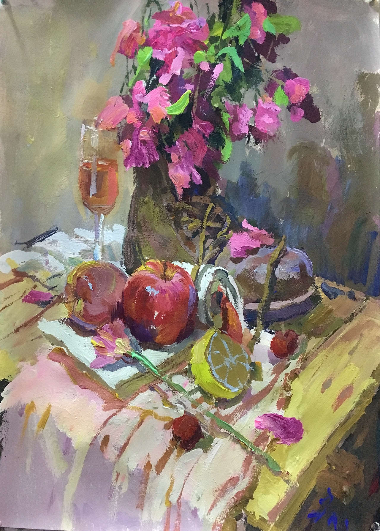 瓶瓶罐罐 花花绿绿|纯艺术|绘画|董春建_原创作品-站酷zcool