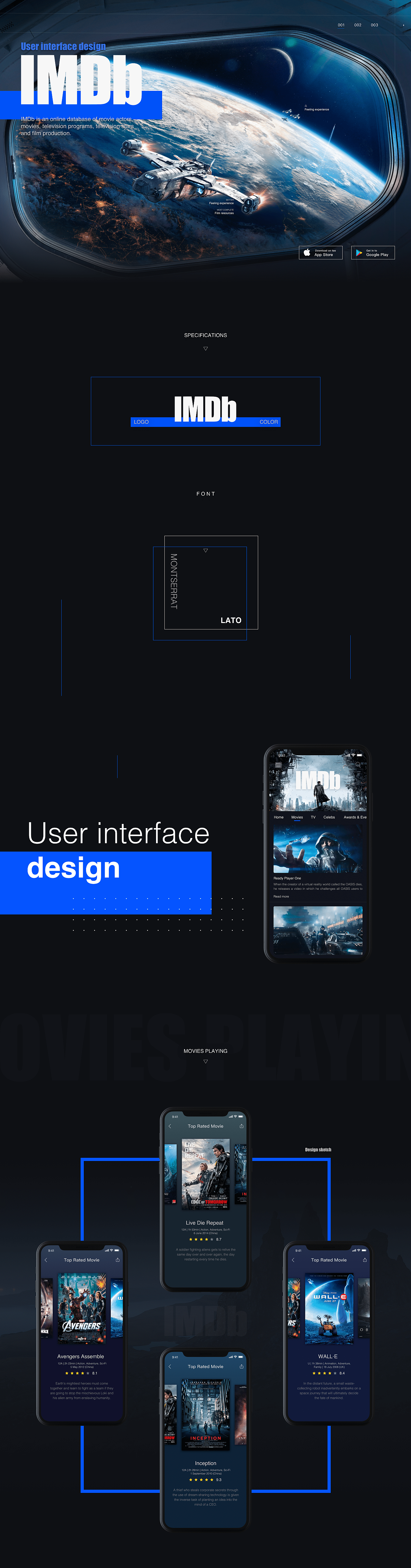 IMDB App（图ZMTMwMDkwMzM2） - APP界面 - 站酷设计师six_5原创素材 - 站酷ZCOOL