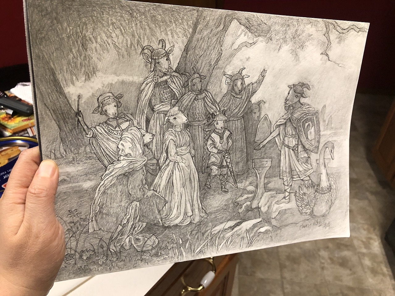 最近的一些素描稿（图ZMTQ2MzM5MzY4） - 艺术插画 - 站酷设计师胖蛇CHER原创素材 - 站酷ZCOOL