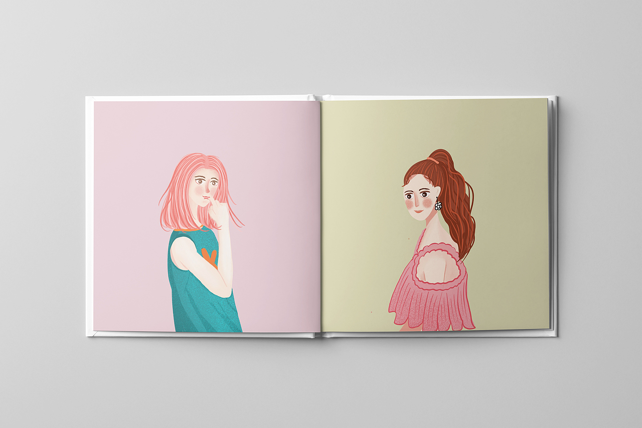 第一阶段插画打卡100张总结（图ZMjA1OTIzNjg0） - 商业插画 - 站酷设计师桔子大人了原创素材 - 站酷ZCOOL