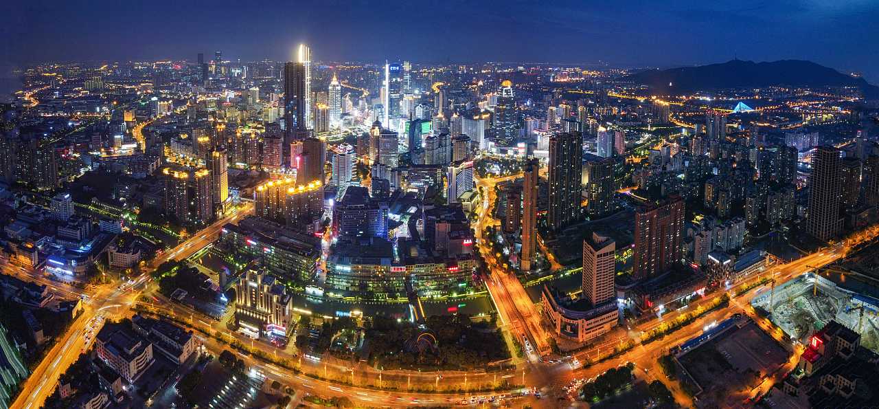 无锡火车站 航拍