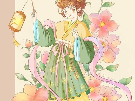 呃，放花灯？