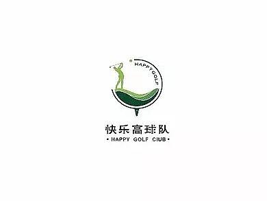 高尔夫球队logo设计