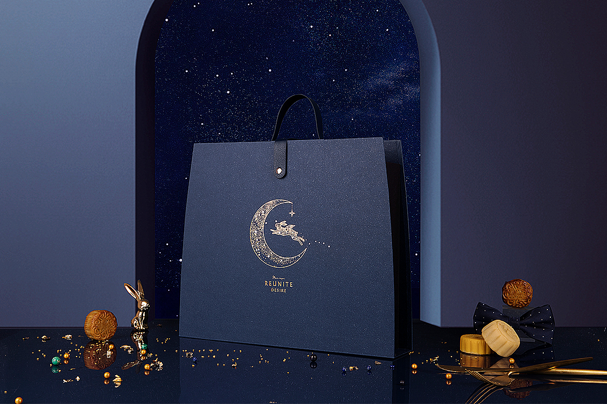 【方森园】中秋月饼盒包装设计——《星愿》