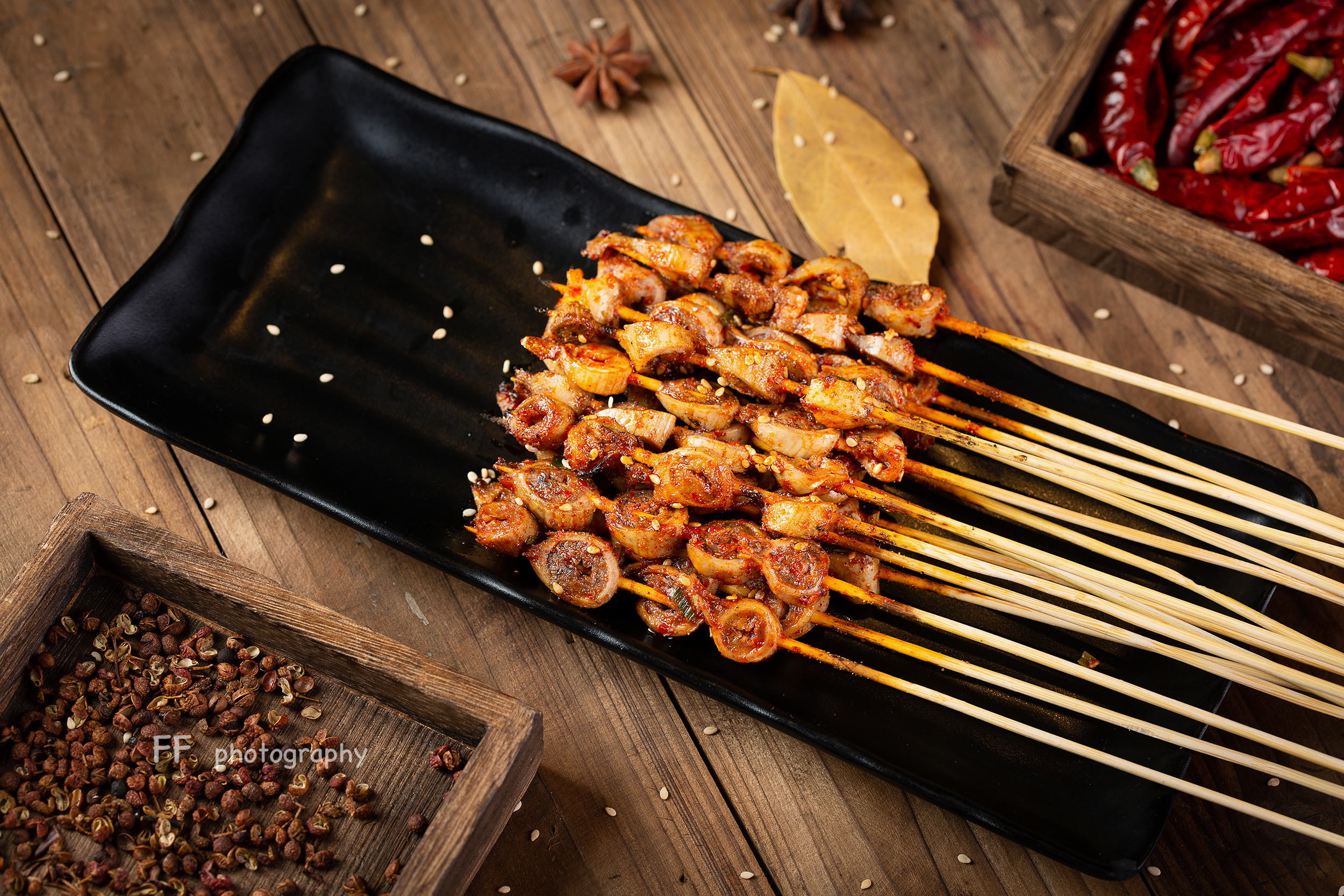 宵夜好伴侣～遇上牛氓烤串&小龙虾拍摄