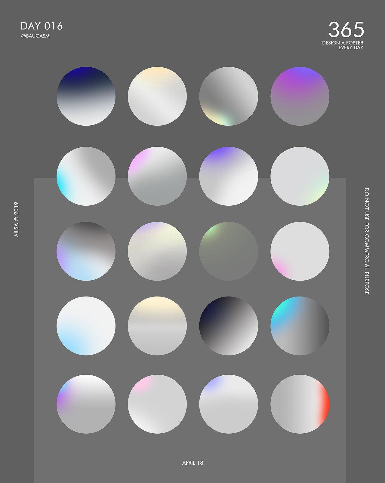 baugas练习海报设计