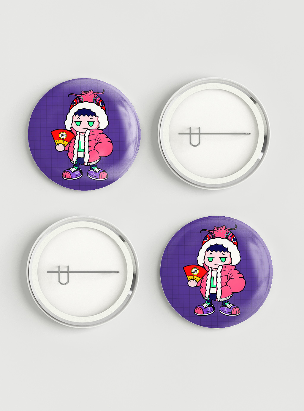 招财鲤（图ZMjkzMTQyNTg0） - 新锐潮流插画 - 站酷设计师是子不语原创素材 - 站酷ZCOOL