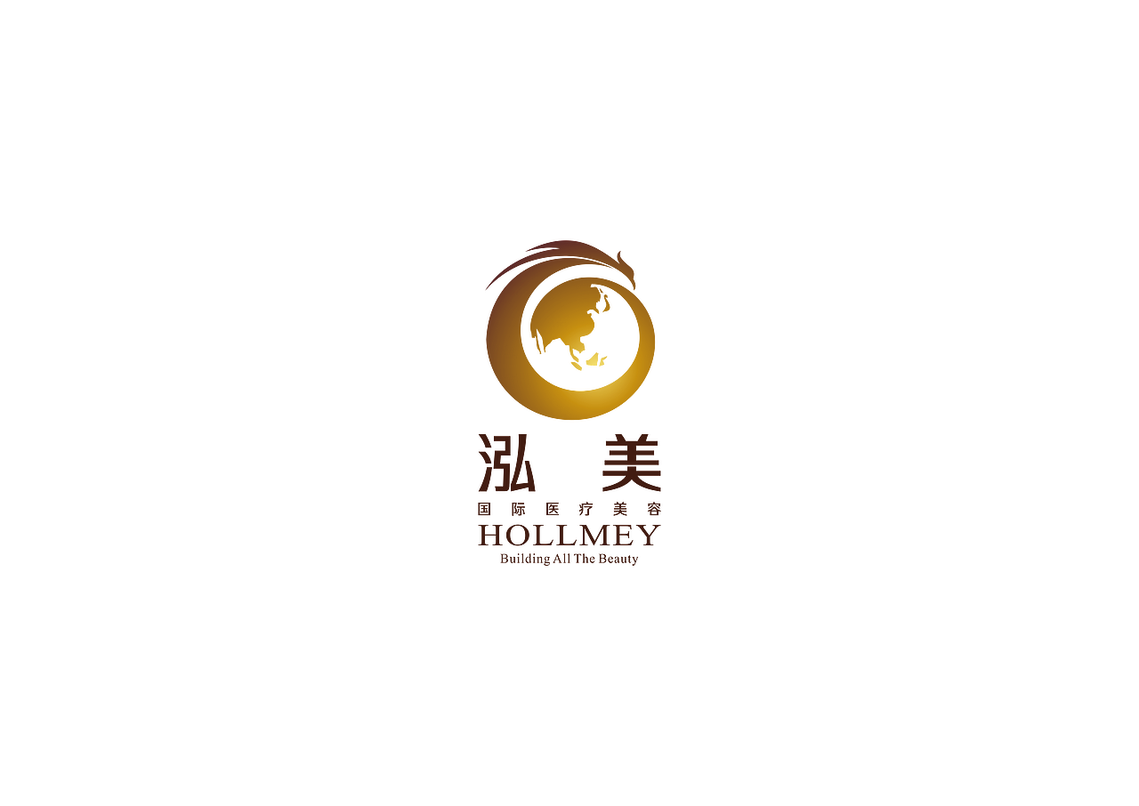 泓美国际医疗美容-韩式半永久定妆LOGO及微信推广设计