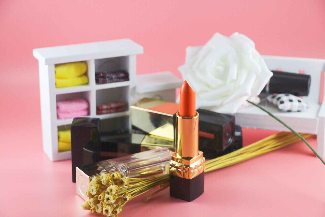 口红拍摄为自己做的产品拍摄