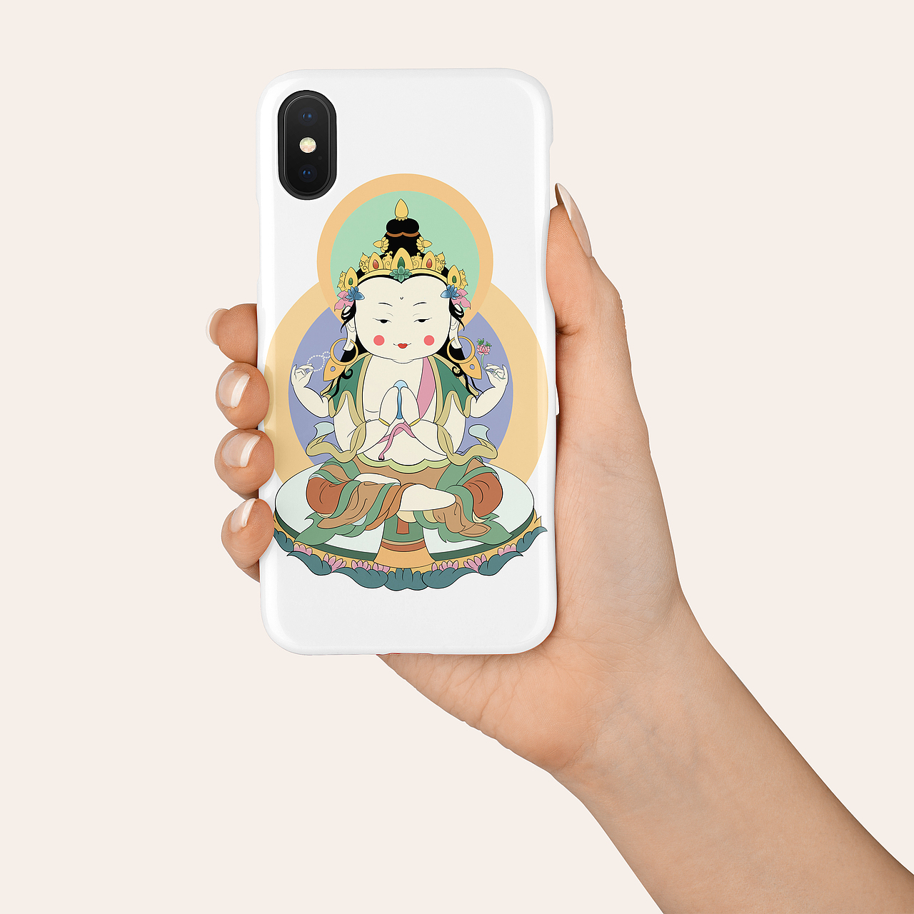 唐卡佛像Q版设计