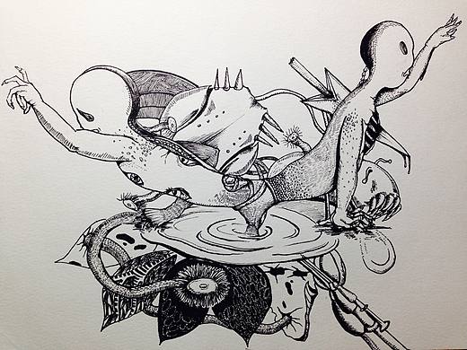 婴灵（个人主页-ZMzcxMzUwOA==） - 创作习作 - 站酷设计师MEINERU原创素材 - 站酷ZCOOL