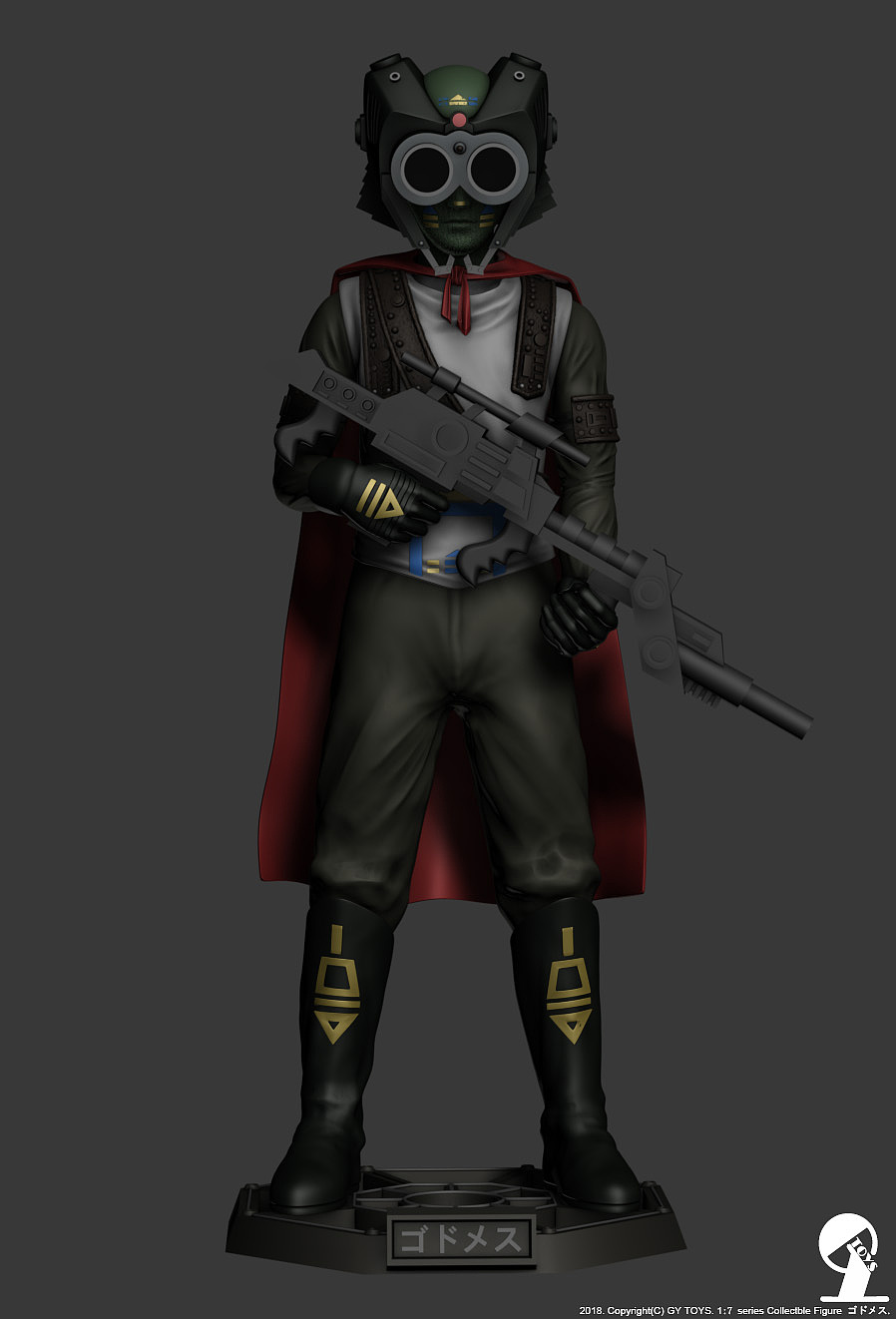 为了情怀 系列之 3D打印 恐龙特急克塞号 格德米斯星人（图ZMTI3MzYxOTIw） - 手办/模玩 - 站酷设计师JohnnyG原创素材 - 站酷ZCOOL