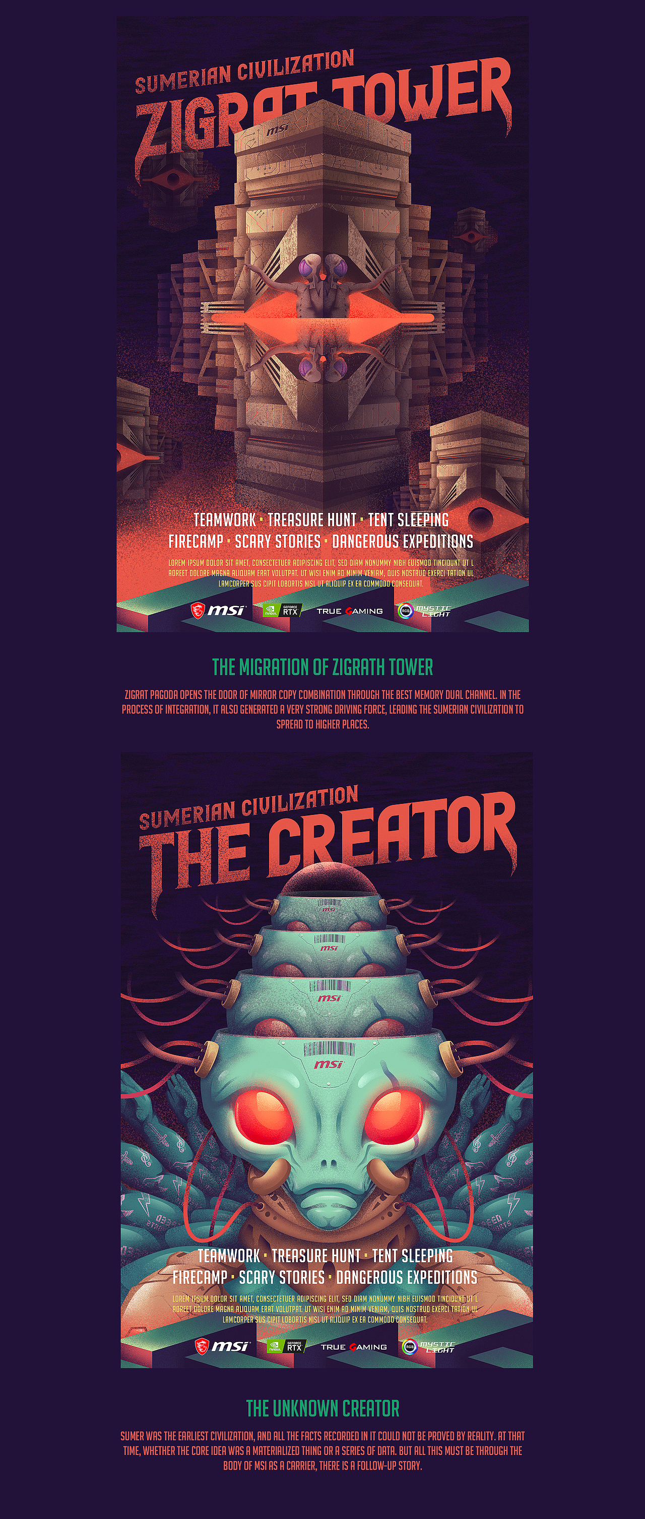 微星MSI x ZASION - RISING OF SUMER