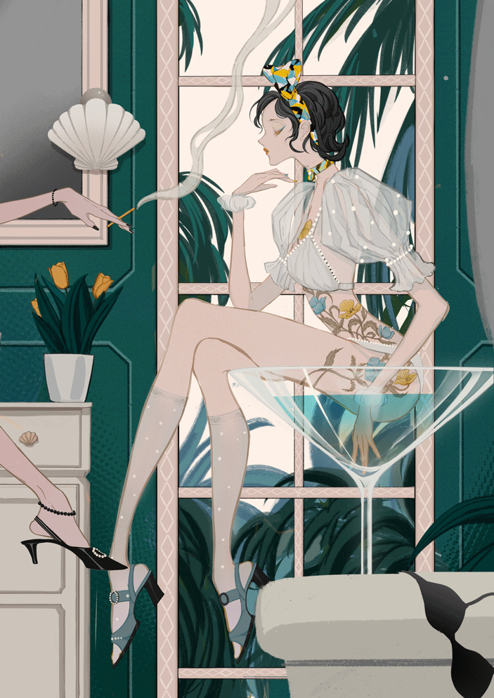 合集-人物-速写风女性（图ZMjkzMzM1MTE2） - 艺术插画 - 站酷设计师canto_kun原创素材 - 站酷ZCOOL