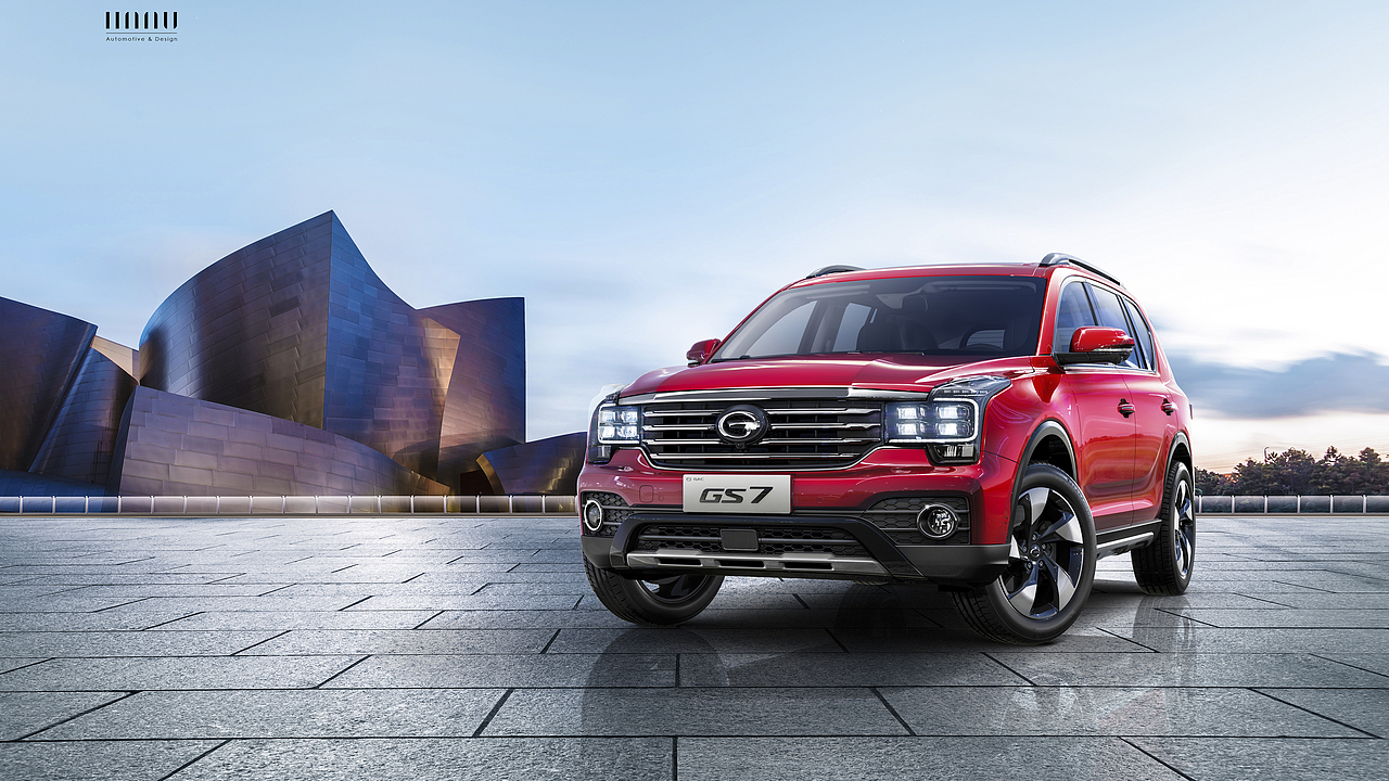 GS7,年初北美车展发布,5座良心SUV,发布之后引起不小轰动