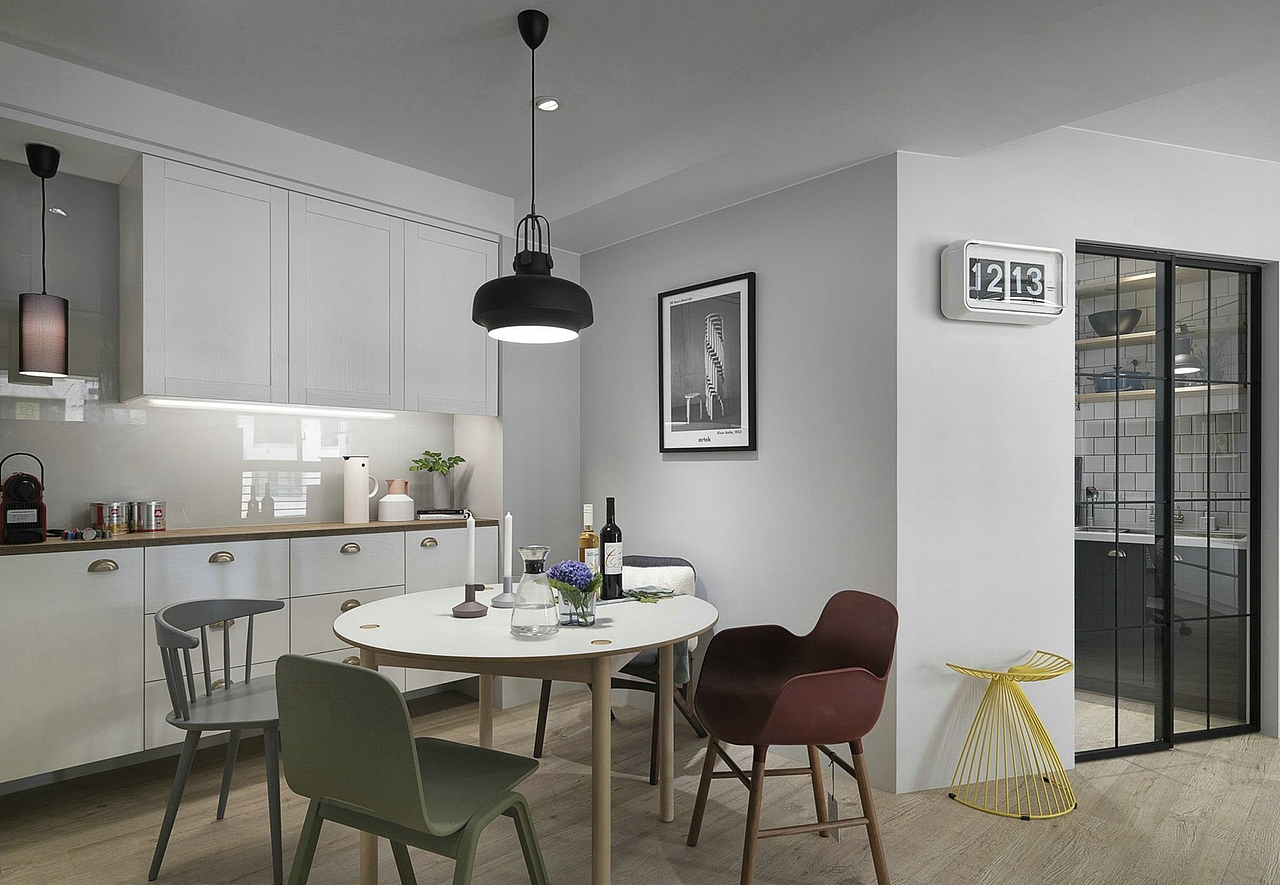 本溪方林装饰北欧风客厅装修效果图