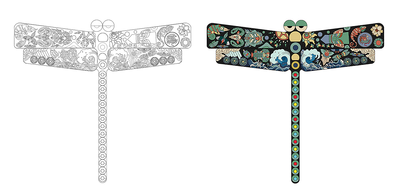 濰坊風箏再設計（圖ZMjU3NzM0ODE2） - 工藝品設計 - 站酷設計師杜佳奇插畫原創(chuàng)素材 - 站酷ZCOOL