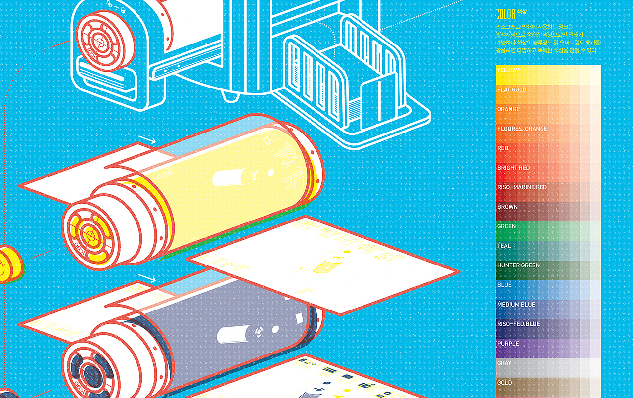2016_05_RISO印刷_Risograph Printing【信息图表】（图ZMTM0MzkxOTg4） - 信息图表 - 站酷设计师203_信息图表_Lab原创素材 - 站酷ZCOOL
