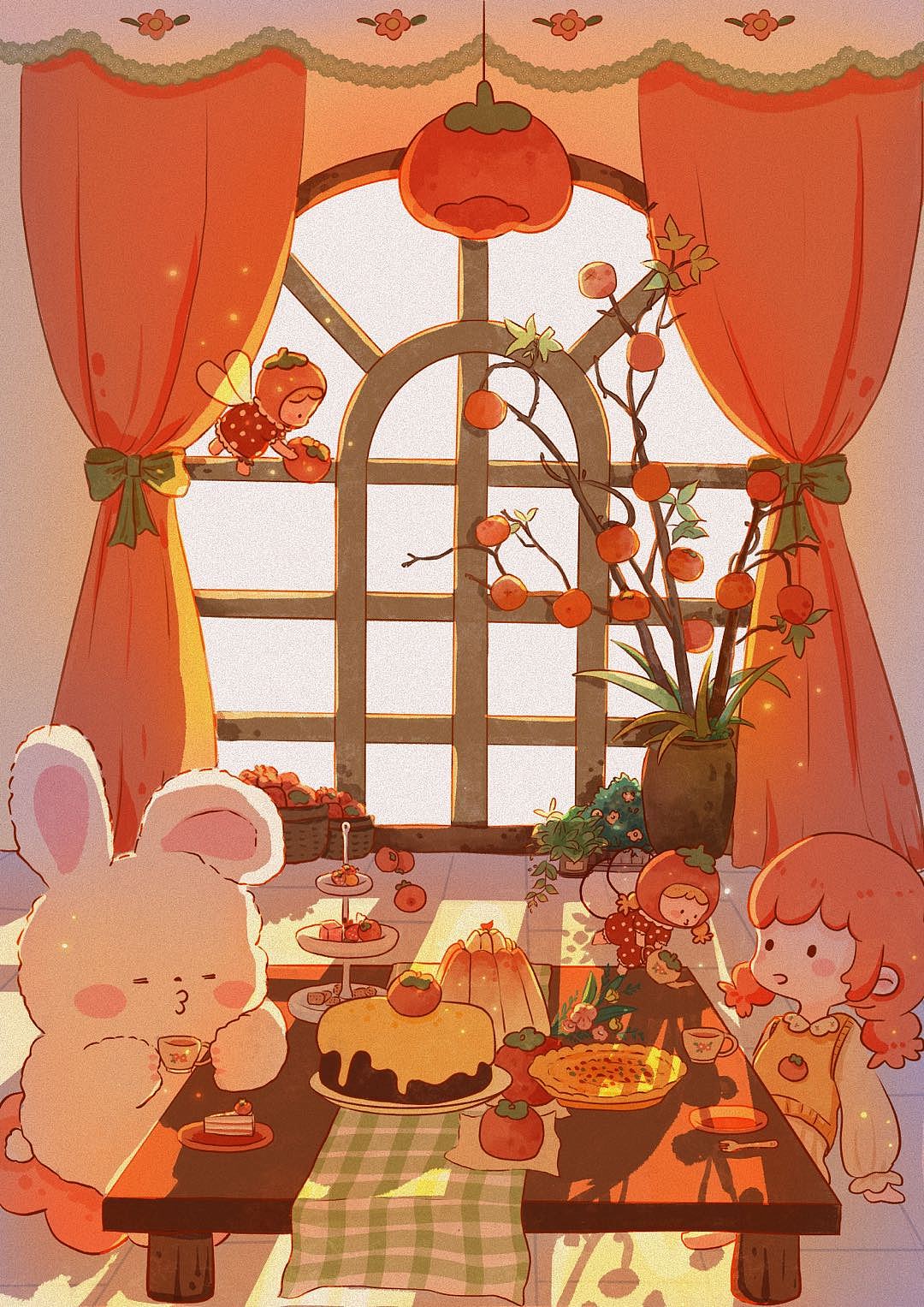 治愈系场景插画（图ZMzI0NDQ1ODYw） - 创作习作 - 站酷设计师youki倩原创素材 - 站酷ZCOOL