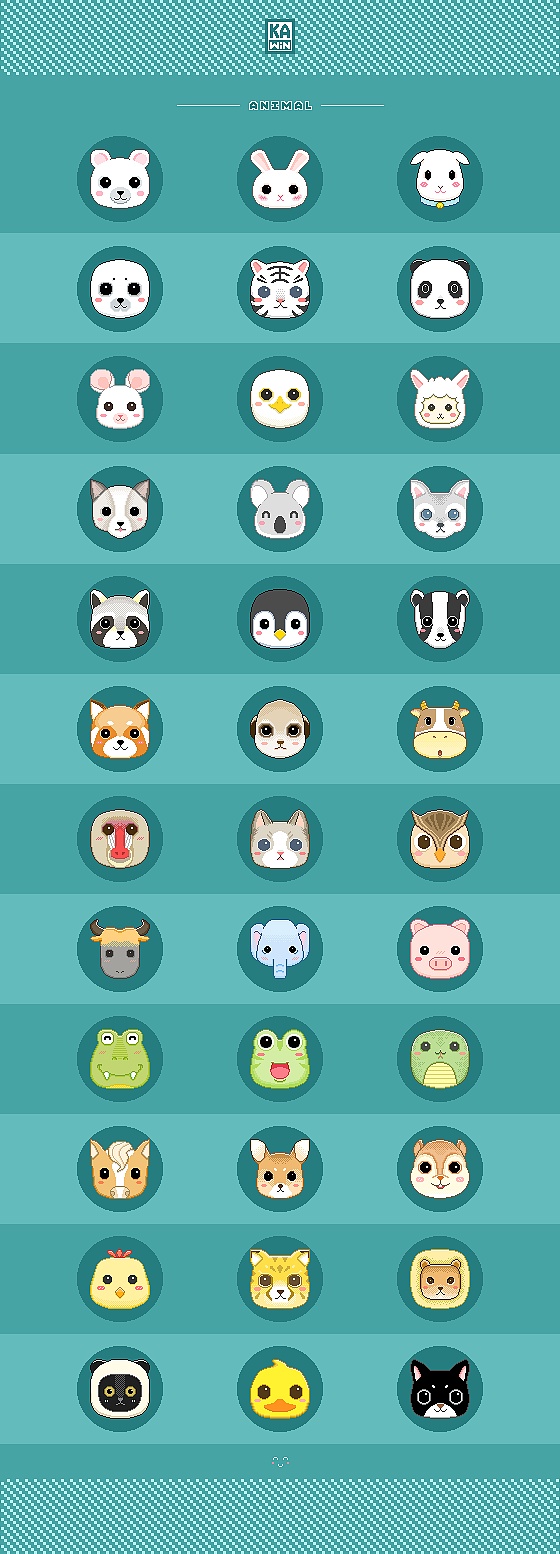 像素画animal