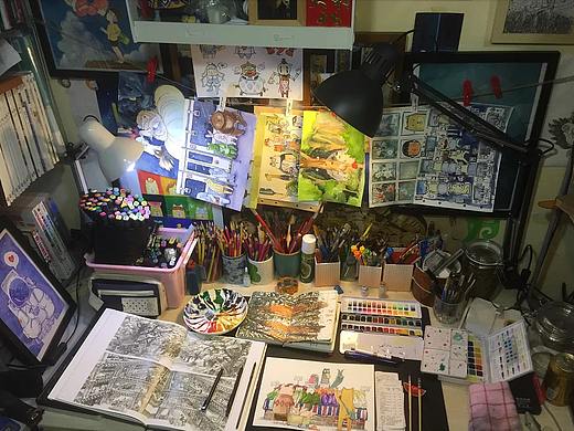 下班后的一些咸鱼时间。（个人主页-ZMjMwMDIwMjA=） - 绘画 - 站酷设计师佳立原创素材 - 站酷ZCOOL